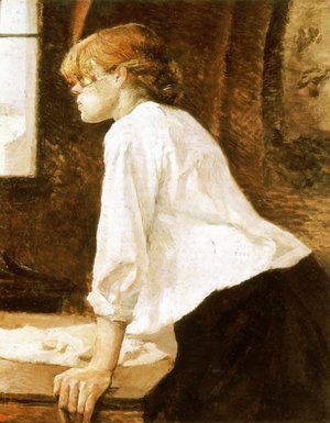 Toulouse-Lautrec - The Laundry Worker