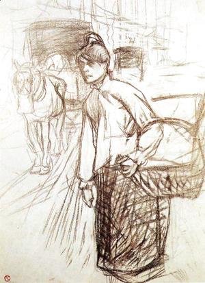 Toulouse-Lautrec - Study for the Laundress