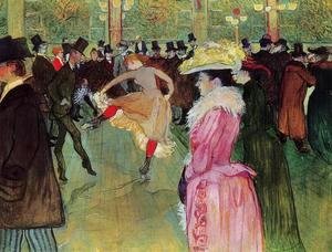 Toulouse-Lautrec - Dance At The Moulin Rouge