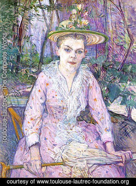 Toulouse-Lautrec - Woman With An Umbrella