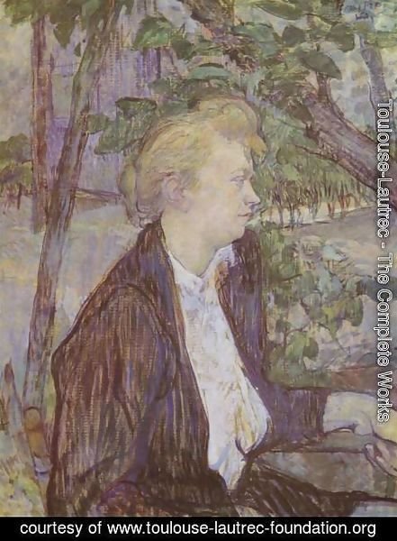 Toulouse-Lautrec - Woman In Garden