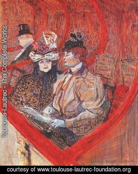 Toulouse-Lautrec - A Box At The Theater