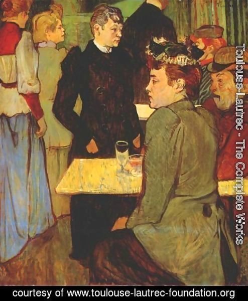 Toulouse-Lautrec - A Corner In A Dance Hall