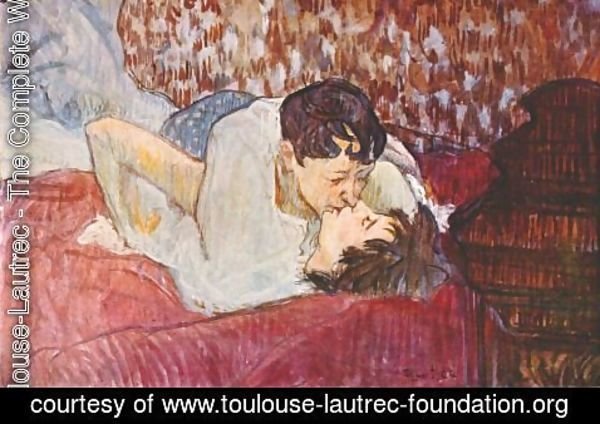 Toulouse-Lautrec - The Kiss