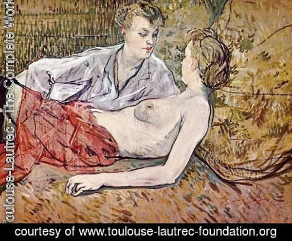 Toulouse-Lautrec - The Two Girlfriends