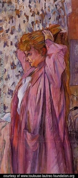 Toulouse-Lautrec - The Madame Redoing Her Bun