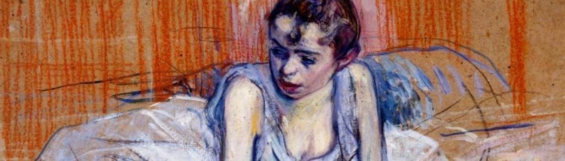 Toulouse-Lautrec - Seated Dancer In Pink Tights