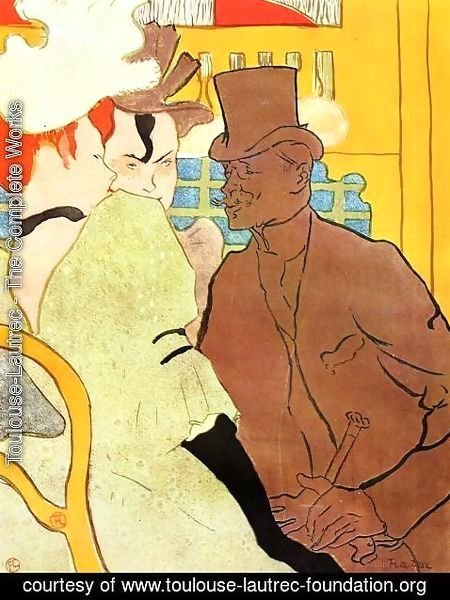 Toulouse-Lautrec - The Englishman At The Moulin Rouge